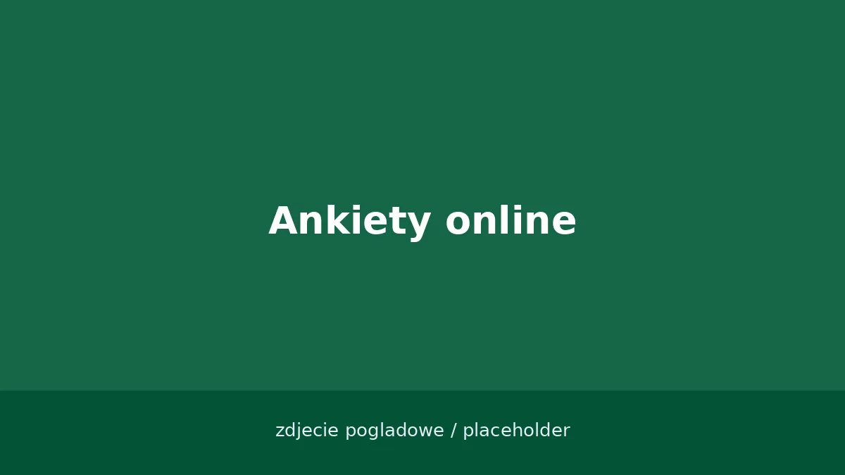 Porównywanie serwisów ankietowych na ekranie